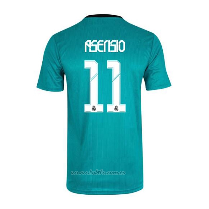 Camiseta Real Madrid Jugador Asensio Tercera 2021-2022